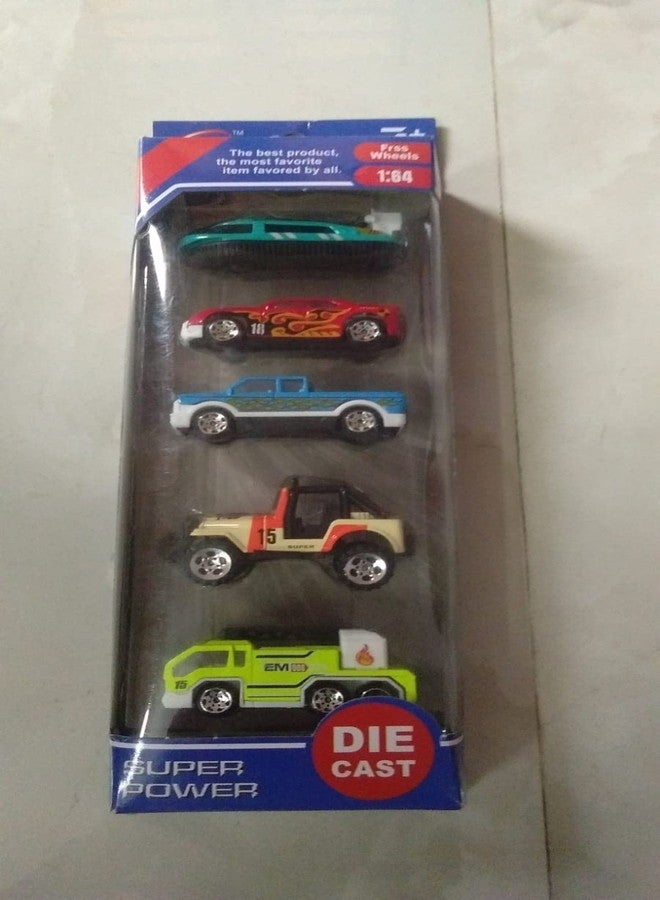 LitTOLS 5Pcs Emergency Member Cars Toys Set for Kids | Driving Die-Cast Emergency Toys for Boys Girls - Metal & Plastic… - Image 1